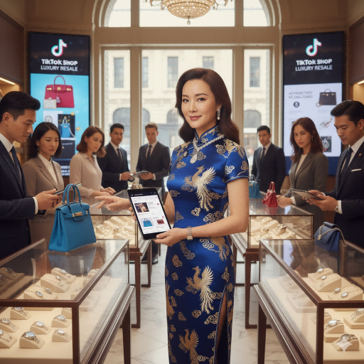 TikTok Shop奢侈品二手市场与跨境电商客服