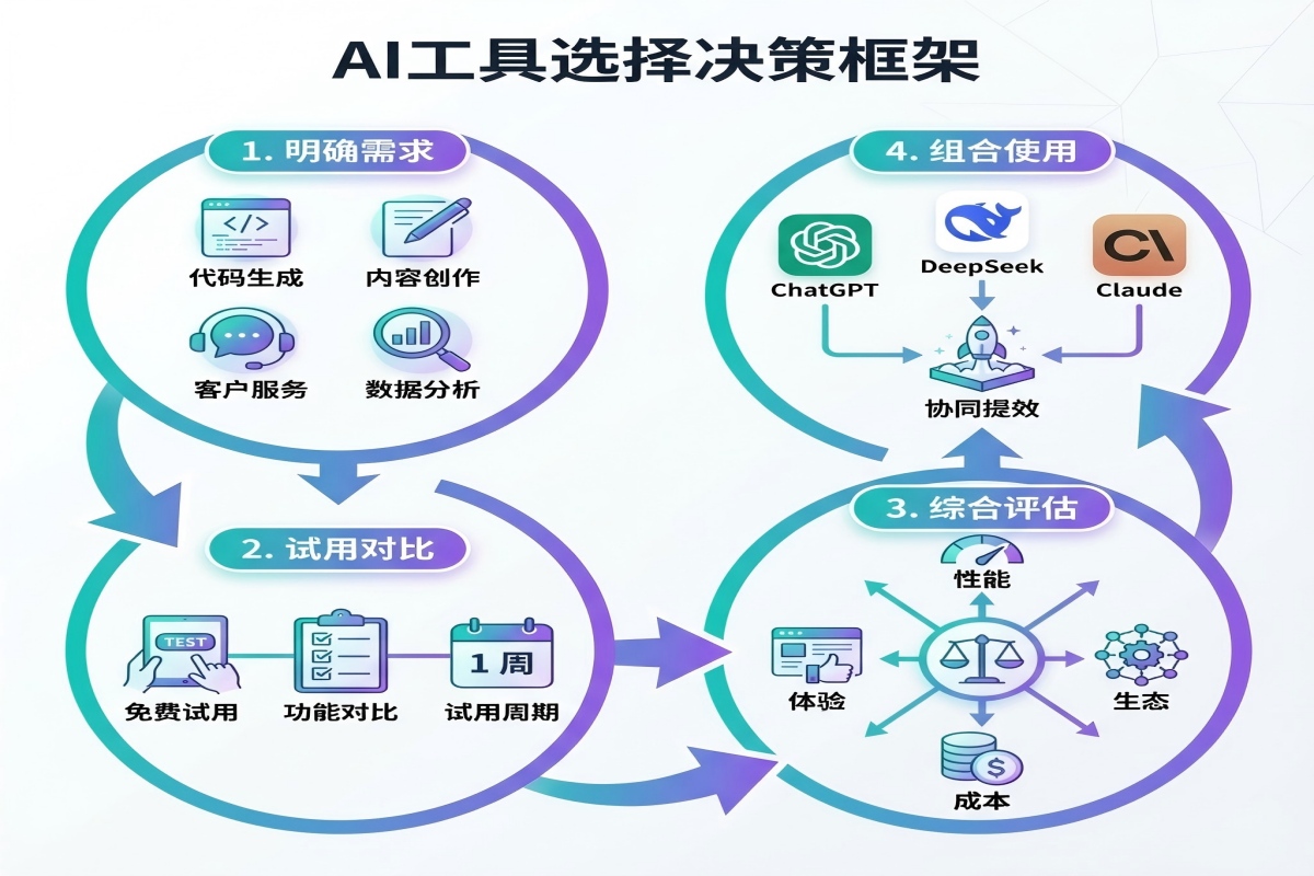 AI工具选择决策框架