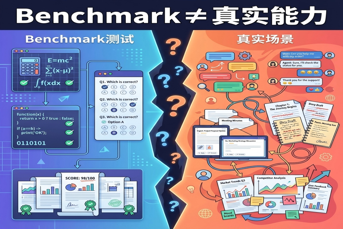 Benchmark测试 vs 真实场景