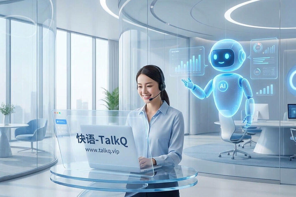 快语-TalkQ AI客服助手与Manus通用AI代理的协同操作界面